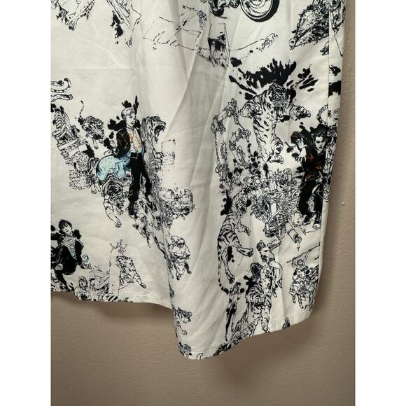 SuperM X Kim Junggi Tiger Inside Art Print Shirt Jung Gi RARE size M - Picture 5 of 12